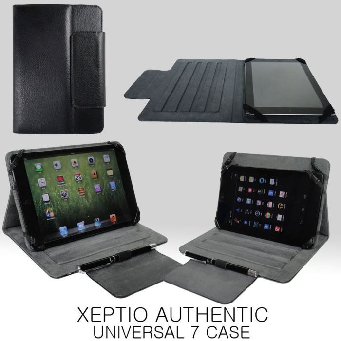 Étui Pour Tablette MSI Enjoy 7 Pouces - Edition UniGrip Rouge Par Cush Cases - Neuf Sous Blister