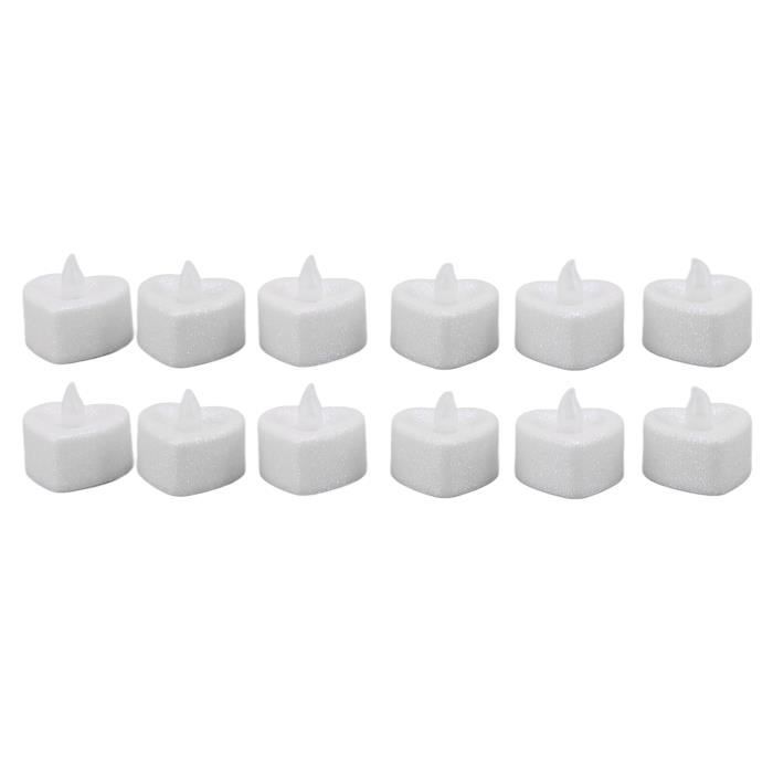 Lot De 24 Bougies LED Cœur Et 1000 Roses Artificielles - Bougies