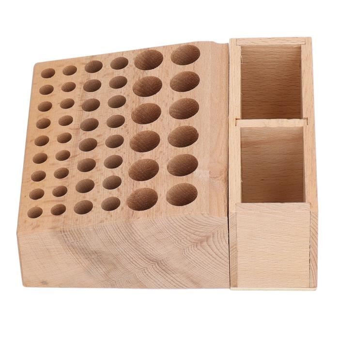 YOSOO Leather Working Tool Holder Leather Tool Holder Wooden for