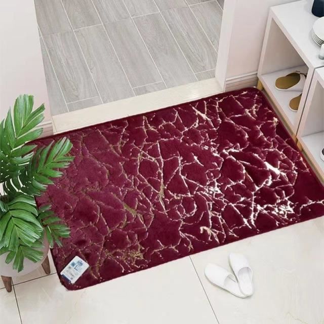 Lot 4 Tapis Lavables Romany – Antidérapants – Marron/beige Foncé – Neufs Avec étiquettes