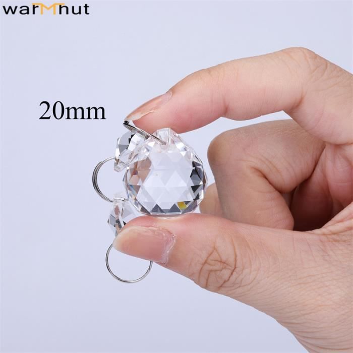 MerryNine Lot De 2 Prismes En Forme De Boule De Cristal