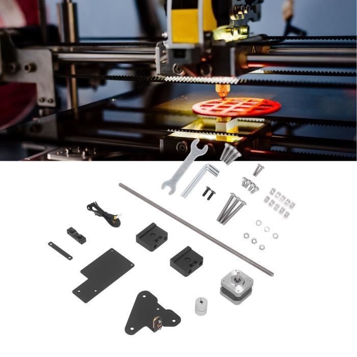 Ender Kit De Mise à Jour Officiel Ender 3 Double Axe Z Avec Support D En Metal Moteur Pas A Pas Et Vis De Plomb Pour Ender 3 V2 Ender 3 Pro Ender 3