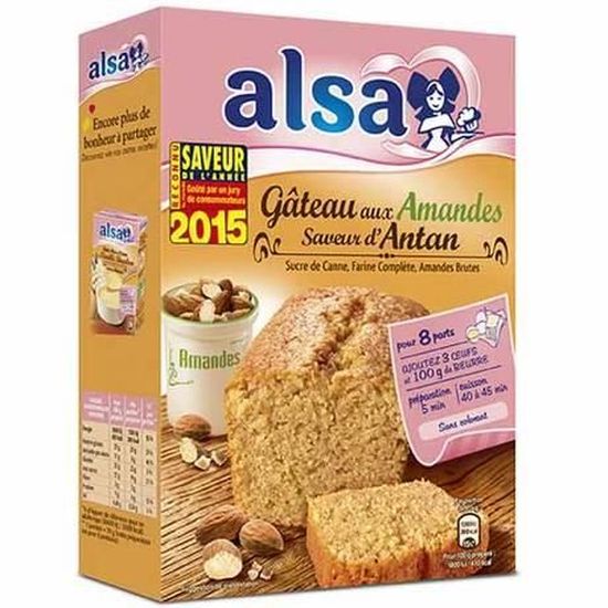 Alsa Gateau Aux Amandes Saveur D Antan 300 Gr Cdiscount Au Quotidien