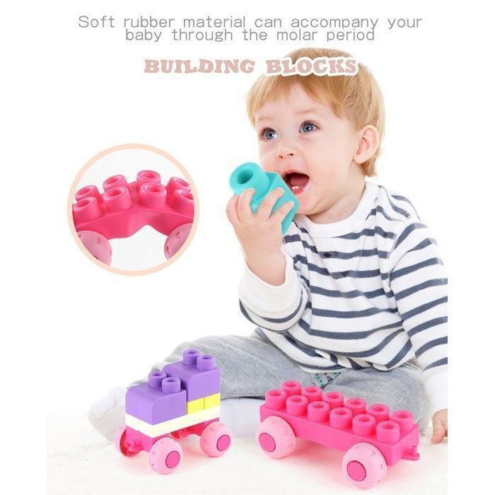 LEGO Rangements 40041739 Pas Cher, Brique De Rangement Rose 8 Plots