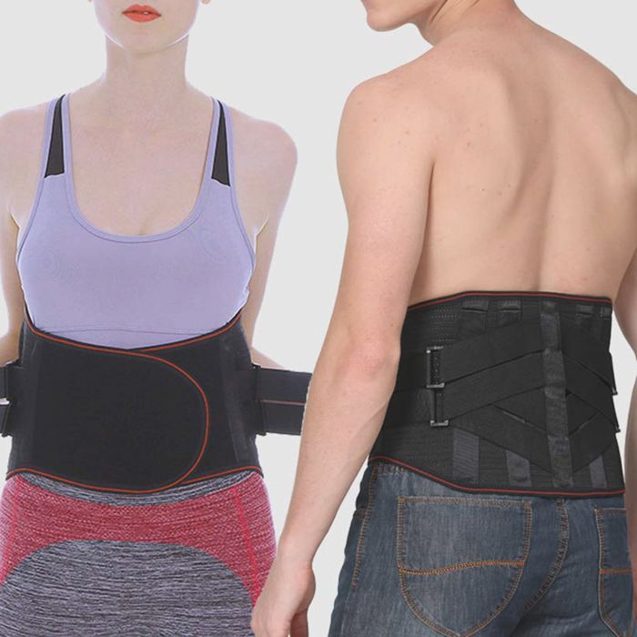 Ceinture Lombaire De Soutien Homme/Femme NativoDex Taille L (Noir, Néoprène) - Pour Le Dos Et Les Lombaires