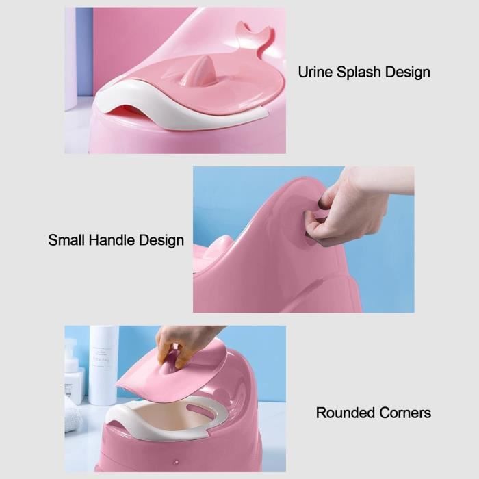Shipenophy Siège D'apprentissage Des Toilettes Siège De Toilette Pour Tout-petits Avec