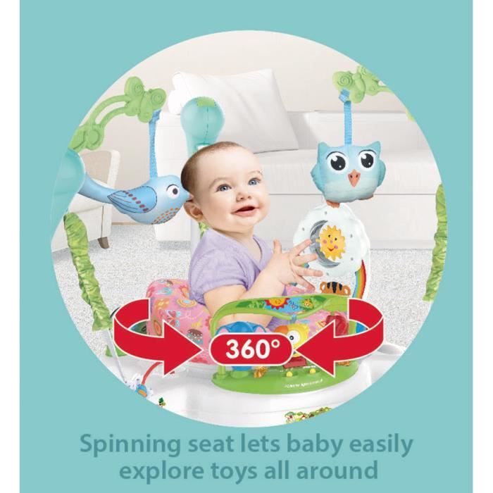 Trotteur jumperoo jungle fisher price new arrivals