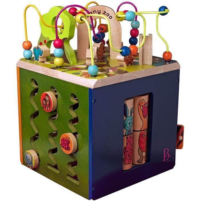 B Toys Cube D activit Zany Zoo Centre D activit Ludique Jouet 