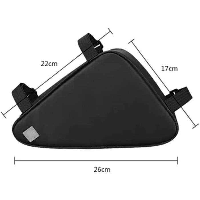 0.5L sac de vélo vélo cadre avant tube sac vélo avant cadre sac taille