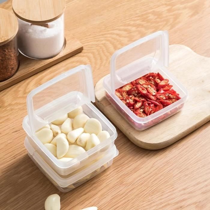 Dégager - Boîte de rangement pour beurre et fromage, 2 pièces,  réfrigérateur Portable, fruits et légumes, boî - Cdiscount Maison