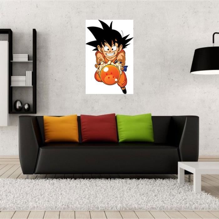 Poster Affiche Dragon Ball Dbz Goku Sangoku Ball Number 4 Manga  Anime(30x47cmB) - Cdiscount Maison