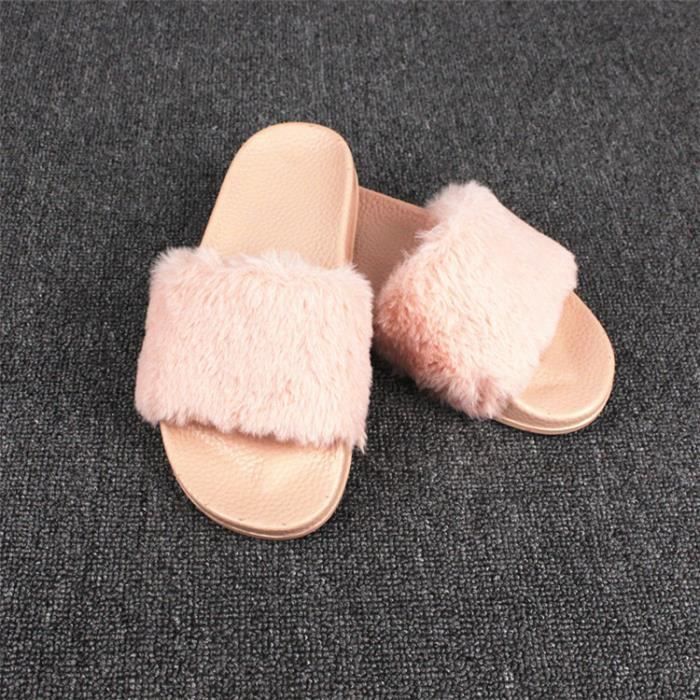 Chausson poilu hotsell