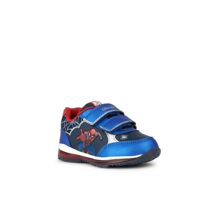Baskets b b gar on Geox Todo navy red 24 Navy red Cdiscount