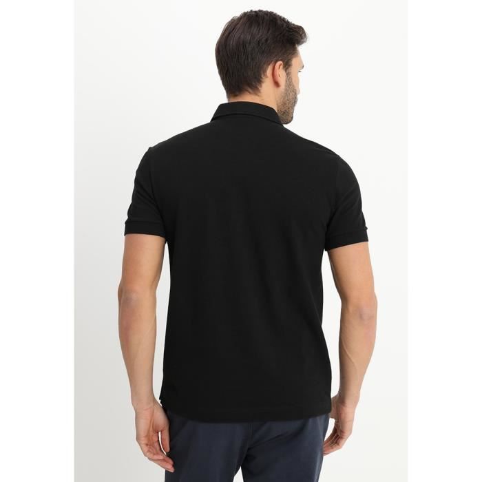 Polo lacoste hot sale noir homme