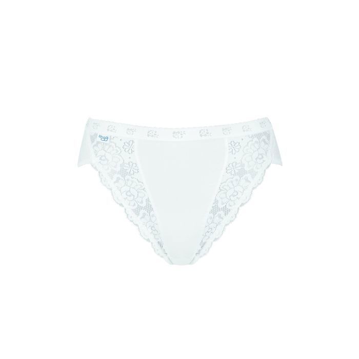 SLIP marque SLOGGI CHIC TAI 3 SLIPS 1 GRATUIT couleur BLANC BLANC Cdiscount Pret a Porter