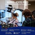 Transmetteur vidéo sans fil et récepteur,Hollyland Mars 400s Pro,transmission En Direct 5G WiFi,Portée 120m,pour YouTube en direct-2