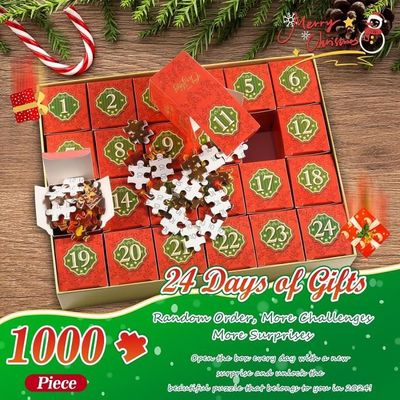 Puzzle Adulte 1000 Pieces Idee Cadeau Noel - Calendrier de l'avent Cadeau  Ado Garçon Fille Cadeau Couple Noel Amie Cadeau Original - Cdiscount Maison