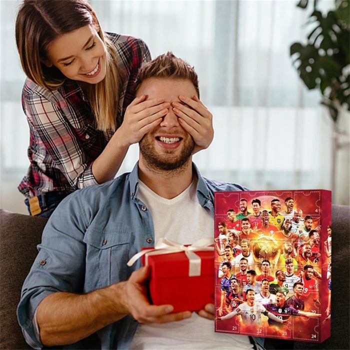 IZoeL Calendrier De L'Avent 2025 Dés – 68 Dés, 26 Multi-surfaces + 6 Jeux De 7 Dés, Plateau Pliable, Sac Rangement – Cadeau Joueur