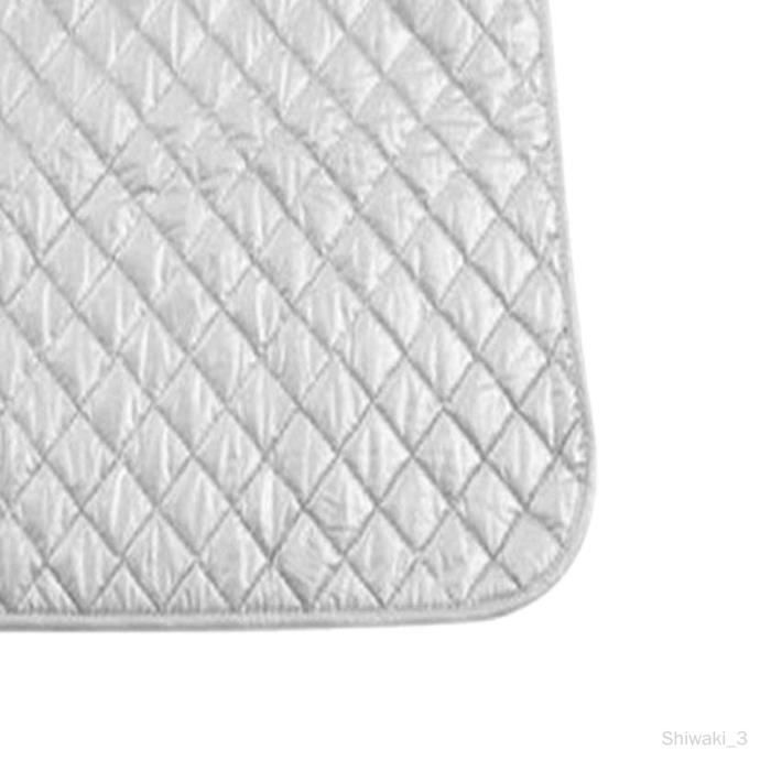 EQLEF Pattemouille Filet Repassage - Lot De 2 Tapis Isolation Chaleur | Anti-Brûlure Et Anti-Trace Brillante