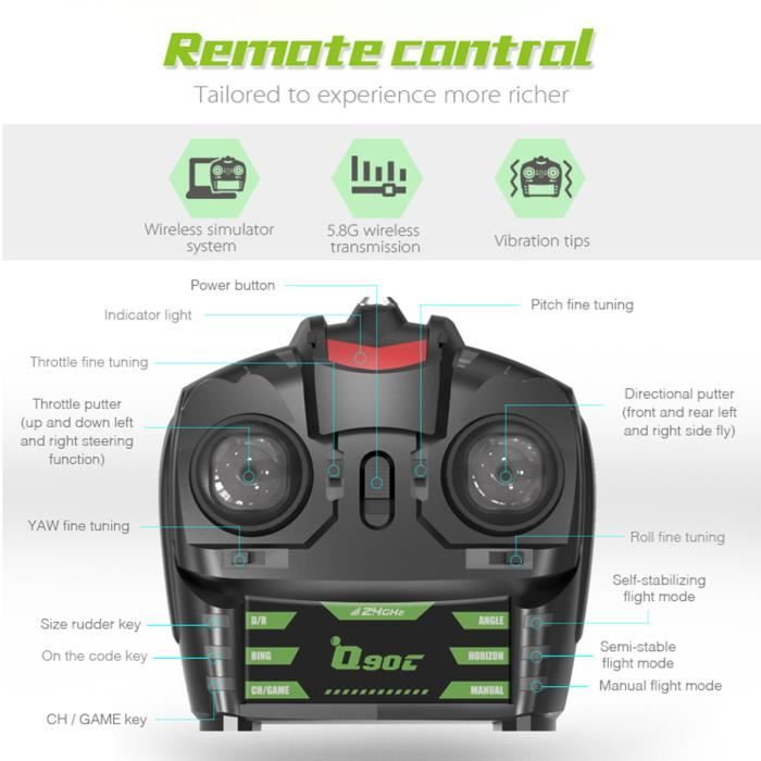 Eachine Q90C FPV Drone Cam ra VR006 Lunettes Goggles