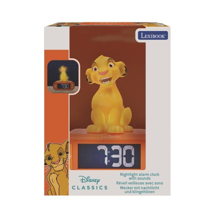 Réveil Cheval LED Animé - Veilleuse 7 Couleurs Pour Enfants - Affichage Heure, Date Et Température