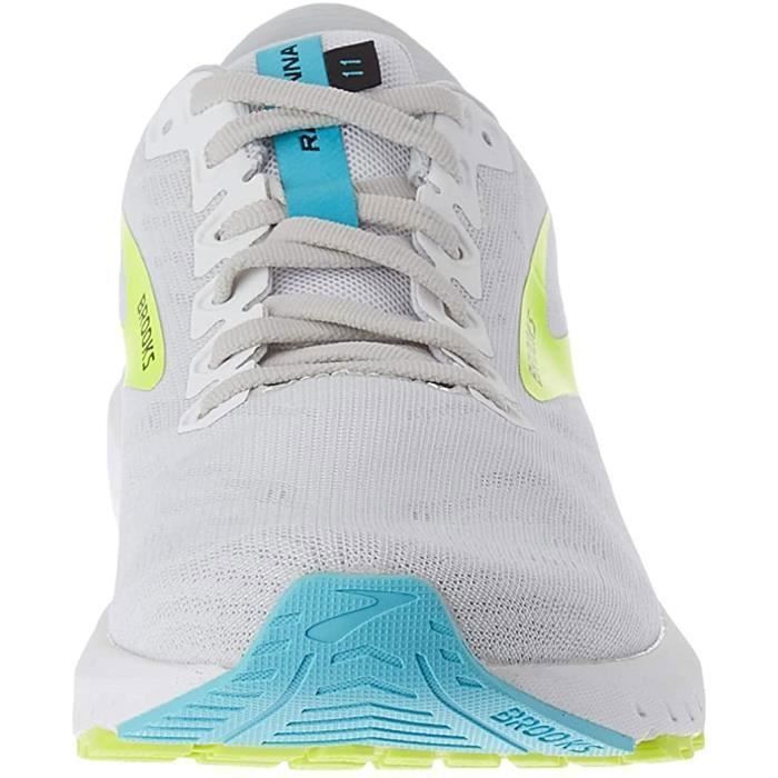 Brooks Ravenna 11 Chaussures de Course Homme Blanc Nightlife