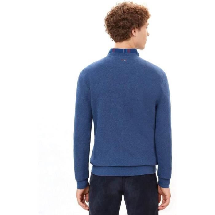 NAPAPIJRI Pull Homme Col Roul Deber M Bleu