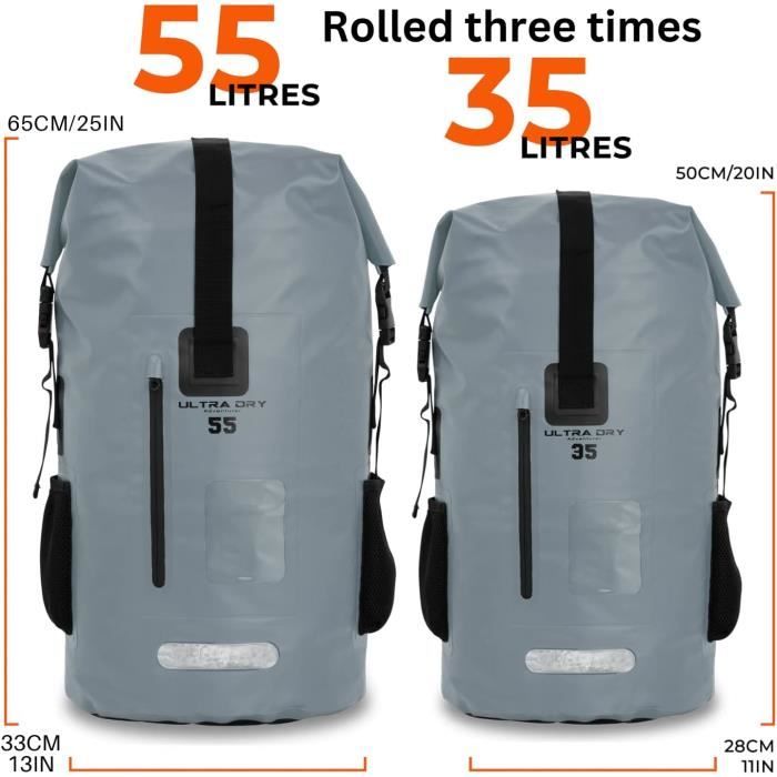 Sac Dos tanche TRAHOO Ultra Dry Adventurer Id al Pour