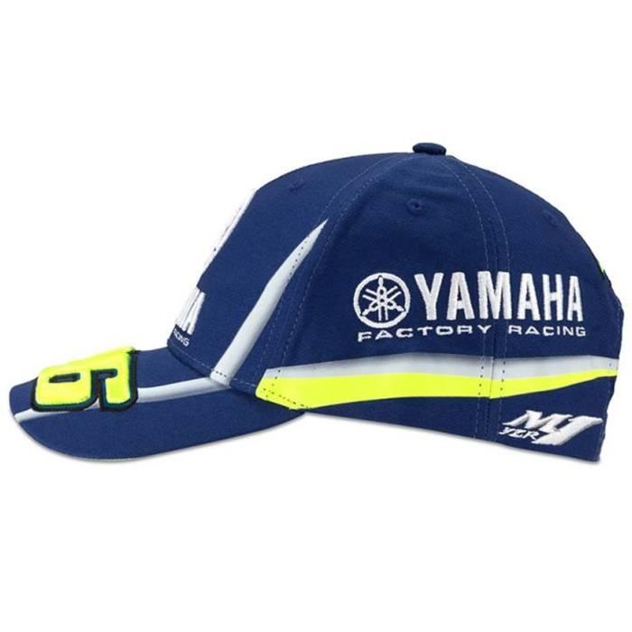 Casquette Officielle Yamaha Valentino Rossi Sponsor pour adulte