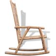 Chaise à bascule en bambou CHAISE DE JARDIN FAUTEUIL DE JARDIN TABOURET DE JARDIN CANAPE DE JARDIN-GAR-3