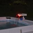 Cascade à LED apaisante Flowclear 92876 - Bestway - Fontaine pour piscine hors sol - 7 couleurs - 8 modes-3