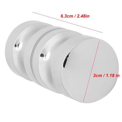 Unique Vitrine Knob Hardware salle de bain douche en verre poignée de porte en acier Unique Vitrine Knob Hardware salle de bain douche en verre poignée de porte en acier