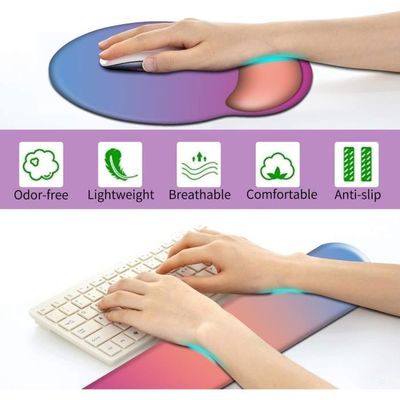 Support De Poignet Ergonomique Pour Souris Et Clavier,mousse à Mémoire