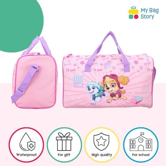 Mybagstory Sac de sport Pat Patrouille Enfant Ecole