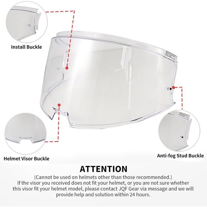 VBESTLIFE Visière Bulles Casque Moto Ouvert – Accessoire Style Rétro Brun Pour Casque Jet