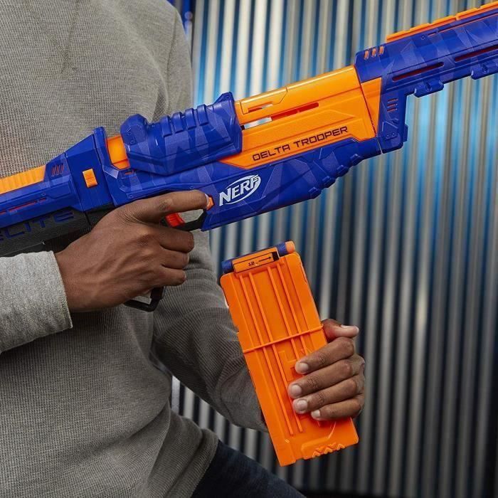 Nerf Elite Delta Trooper et Flechettes Nerf Elite Officielles KK4