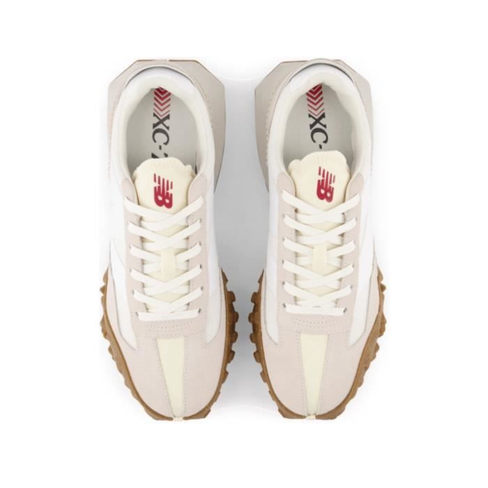 New balance - 300 - baskets en 2025 daim avec bordure couleur cuivre - blanc