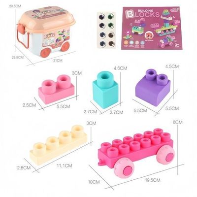 ZERODIS Blocs De Construction Bébé Gros Blocs Jouets Éducatifs Grand Pour Enfants Jouets 106986