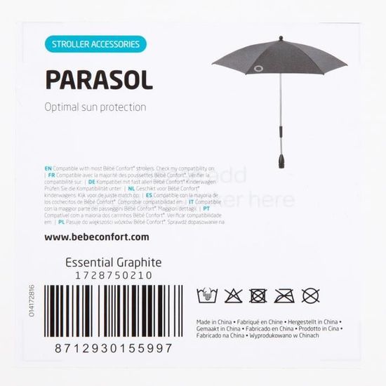 Bebe Confort Ombrelle Ronde Essential Graphite Cdiscount Puericulture Eveil Bebe
