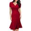 Femme Vintage Évasé Rockabilly Robe Patineuse Cocktail Fête Nuptial Robe