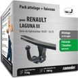 Attelage - Renault LAGUNA III - 10/07-12/15 - col de cygne - AUTO-HAK - Faisceau universel 7 broches-0