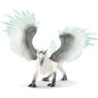 Griffon de Glace, Figurine d'Action, Jouet schleich Réaliste et Durable aux Ailes Mobiles - Cadeau Pour Garçons et Filles dès 7 ans