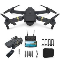 Drone HOT Mini E58 - ALLOWITH - Caméra 1MP - Batterie Unique - Pas d'Évitement d'Obstacle - Noir