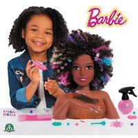 SHOT CASE - Barbie - Tete a coiffer - Afro Style