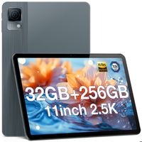 DOOGEE T30 Ultra Tablette  11 Pouces 2.5K Android 13 Tablette Tactile 32GO+256Go SD 2To Batterie 8580mAh Helio G99 Octa-Core Gris