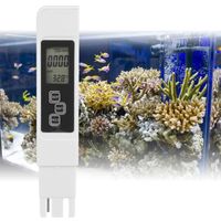 TDS Fish Tanks Water Quality Testing Pen Multifunction Conductivity Meter EC Tester animalerie entretien