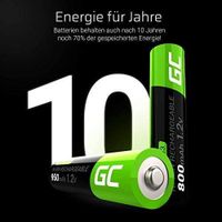 Green Cell® Lot de 8 piles rechargeables Ni-MH AAA 950 mAh 1,2 V pré-chargées – AAA/Micro prêtes à l'emploi – Batterie rechargeable