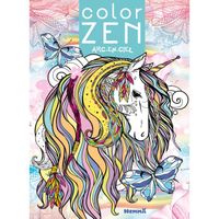 Hemma - Color zen - Arc-en-ciel  (Licorne) - Livre de coloriage detente - Dès 7 ans -  - 