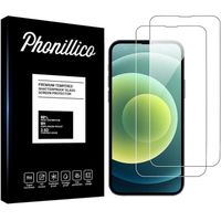 Verre Trempé pour iPhone 13 PRO MAX (6,7") [Pack 2] Film Vitre Protection Ecran Phonillico®
