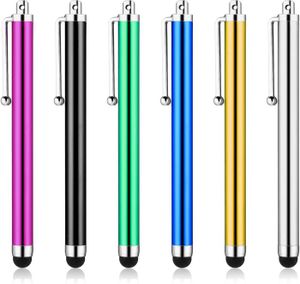 Stylet Capacitif Pour écrans Tactiles - Compatible Tablettes Et Smartphones - 6 Pointes De Rechange - 8